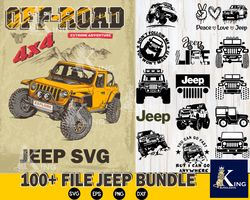 100 file jeep svg bundle , jeep svg