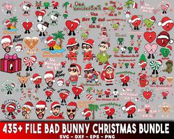 435 file bad bunny christmas bundle , digital download