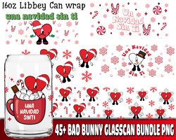 45 file bad bunny glasscan bundle png, digital download