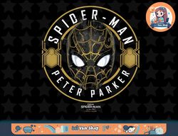 marvel spider-man no way home peter parker outline t-shirt copy