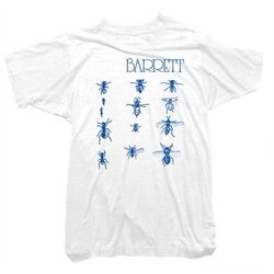 pink floyd mens t-shirt - syd barrett bugs tee - officially licensed