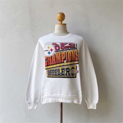 90s Pittsburgh Steelers NFL Sweatshirt (size M)