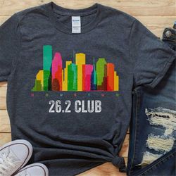 houston marathon shirt, skyline houston marathon gift for runner, 26.2 shirt, 26 2, 262 marathon running shirt, marathon