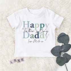 father's day toddler shirt, father's day gift, baby bodysuit or sleepsuit ,gift for daddy