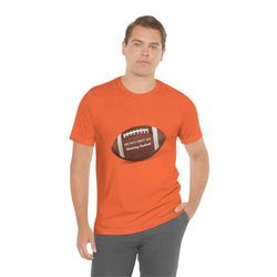 superbowl tshirt | funny graphic tee | do not disturb | watching football | orange