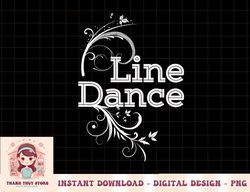 womens line dance country music western dancing dancer gift png