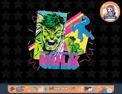 marvel the incredible hulk retro 90s t-shirt copy png