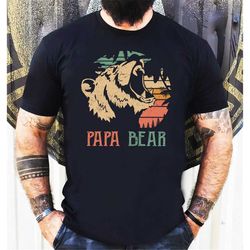 papa bear shirt - fathers day gift - dad shirt - valentines day gift - papa gift - father gift - dad bear tee - husband