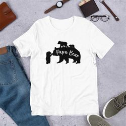 papa bear t-shirt / father's day gift / dad birthday gift