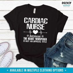 cardiac nurse shirt, nurse sweatshirt, icu nurse hoodie, male nurse gifts, nurse grad gift, nursing school shirt nurse p