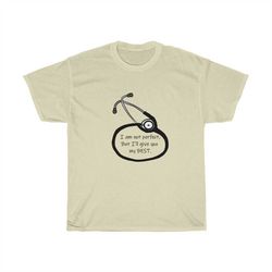 doctor cotton t shirt, gift for doctors nurses healthcare, medical school graduation gift, stethoscope gift for him, gif