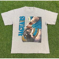 vintage jacksonville jaguars t shirt tee size large l nfl football jax florida 1990s 90s