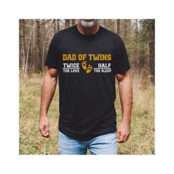 dad of twins shirt,twin dad shirt,gift for dad of twins,fathers day gift from wife,twin daddy.pregnancy gift for dad,twi