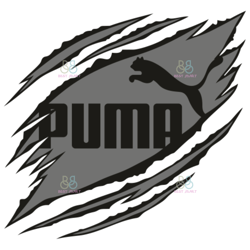 Ripped Puma Logo Svg, Puma Logo Svg, Ripped Logo Svg, Brand Logo Svg, Instant Download