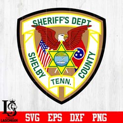 badge sheriff santa clara county svg eps dxf png file, digital download