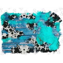 cowhide background png, serape background png, turquoise background png, western background png, sublimation background