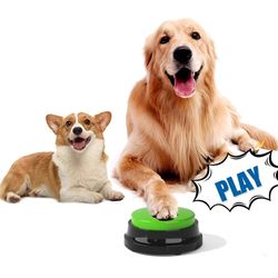 recordable dog training buttons pet talking toys pet interactive toys speech buttons pet toys for pet interactive