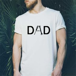 dad shirt 'dad' in many different colors for dad, father's day, gift for dad, personal gift