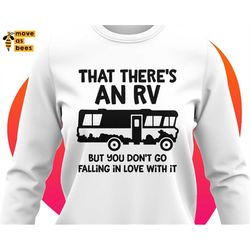 that there's an rv but you don't go falling in love with it svg, funny shirt svg, national lampoon's quote, griswold chr