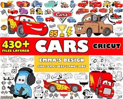 cars bundle svg, disney pixar car svg, lightning mcqueen svg, png pdf dxf eps digital file