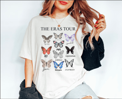 the eras tour butterfly sweater, comfort colors ts eras tour butterfly vintage shirt,eras tour shirt, taylors version