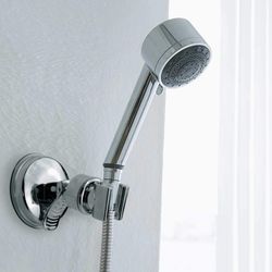 bathroom suction cup handheld shower head holder