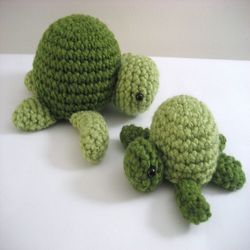 amigurumi crochet sea turtle pattern digital download