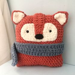 sale - fundraiser amigurumi crochet fox pattern digital download