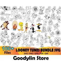 looney tunes bundle svg, looney tunes svg, baby looney svg