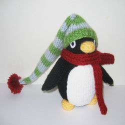 amigurumi knit penguin pattern digital download