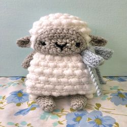 amigurumi crochet little lamb pattern digital download