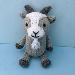 amigurumi knit little goat pattern digital download