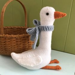 Amigurumi Knit Goose Pattern Digital Download