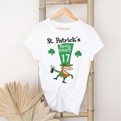 St. Patricks Party March 17, Happy St Patrick's Day Shirt, Saint Patrick day Shirt, T-Shirt, St Patrick's Day T-Shirt