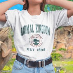 animal kingdom college style t-shirt