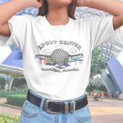 epcot center skyline t-shirt