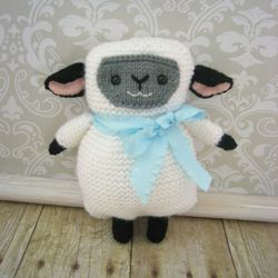 amigurumi knit lamb pattern digital download