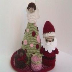 sale - amigurumi crochet christmas pattern collection digital download