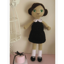 amigurumi knit dani doll pattern digital download