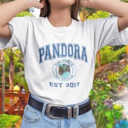 pandora college style t-shirt