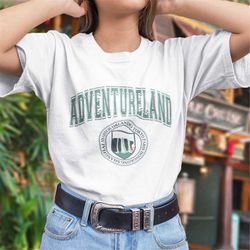 adventureland college style t-shirt