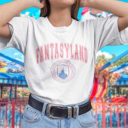 fantasyland college style t-shirt