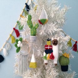 christmas knit pattern set digital download