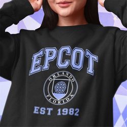 epcot college style sweatshirt