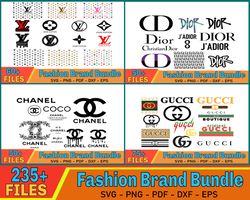 Gucci Chanel Louis Vuitton Logo Bundle SVG, Gucci Logo, Gucc - Inspire  Uplift