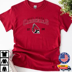 ball state cardinals est. crewneck, ball state cardinals shirt, ncaa sweater, ball state cardina hoodies, unisex t shirt