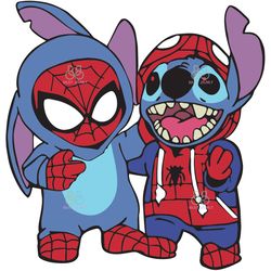 stitch spider man cosplay svg, halloween svg, disney svg, stitch svg, spider man svg