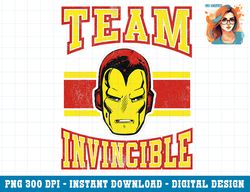 marvel classic team invincible iron-man graphic png, sublimation png, sublimation.pngmarvel classic team invincible iron