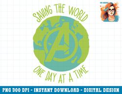 marvel earth day saving the world one day at a time png, sublimation copy