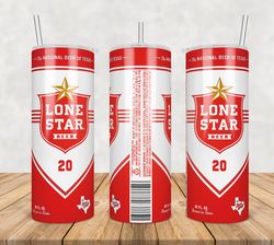 lone star beer can tumbler png, lone star beer can 20oz skinny tumbler sublimation designs png, drinks tumbler png